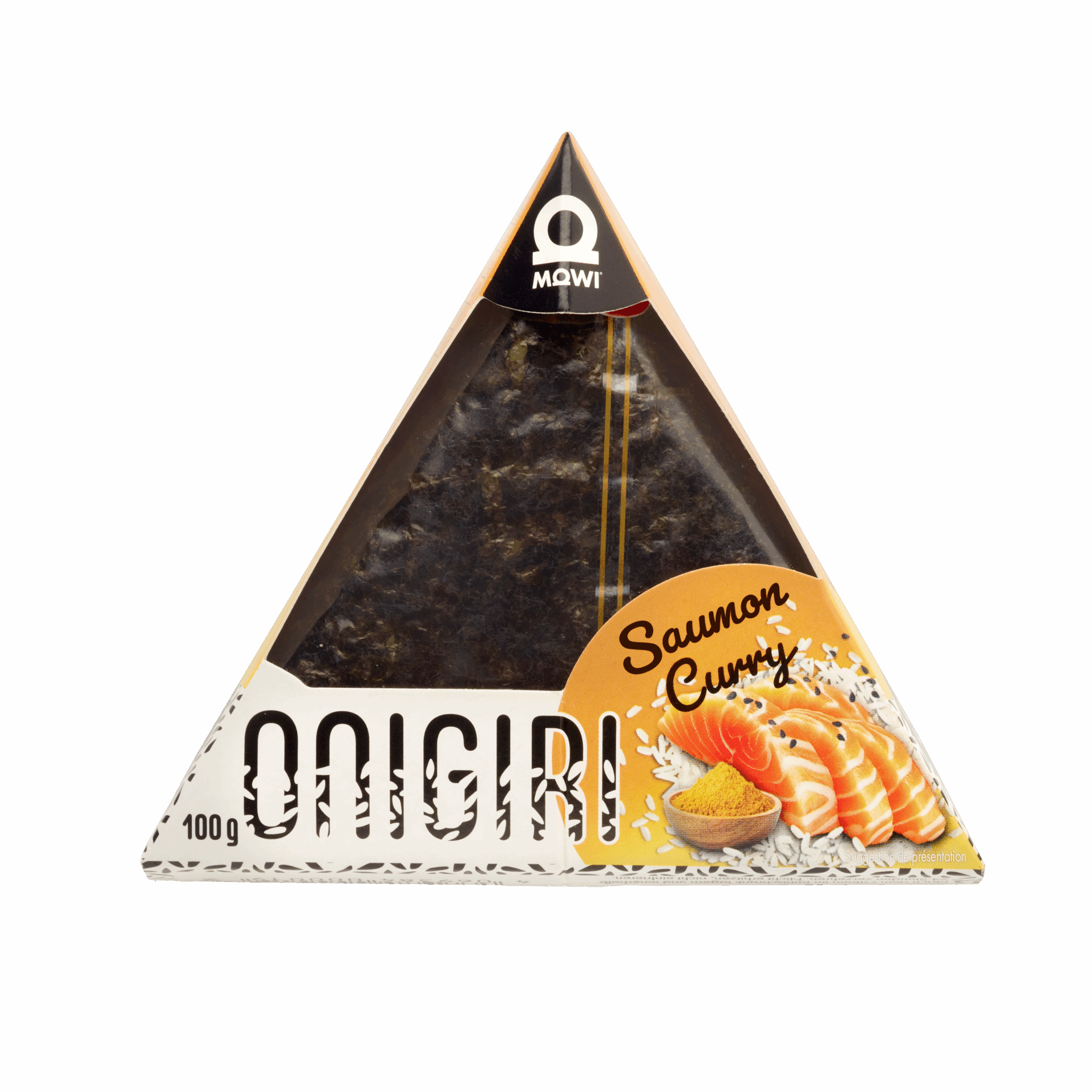 Onigiri Mowi saumon curry 100g.