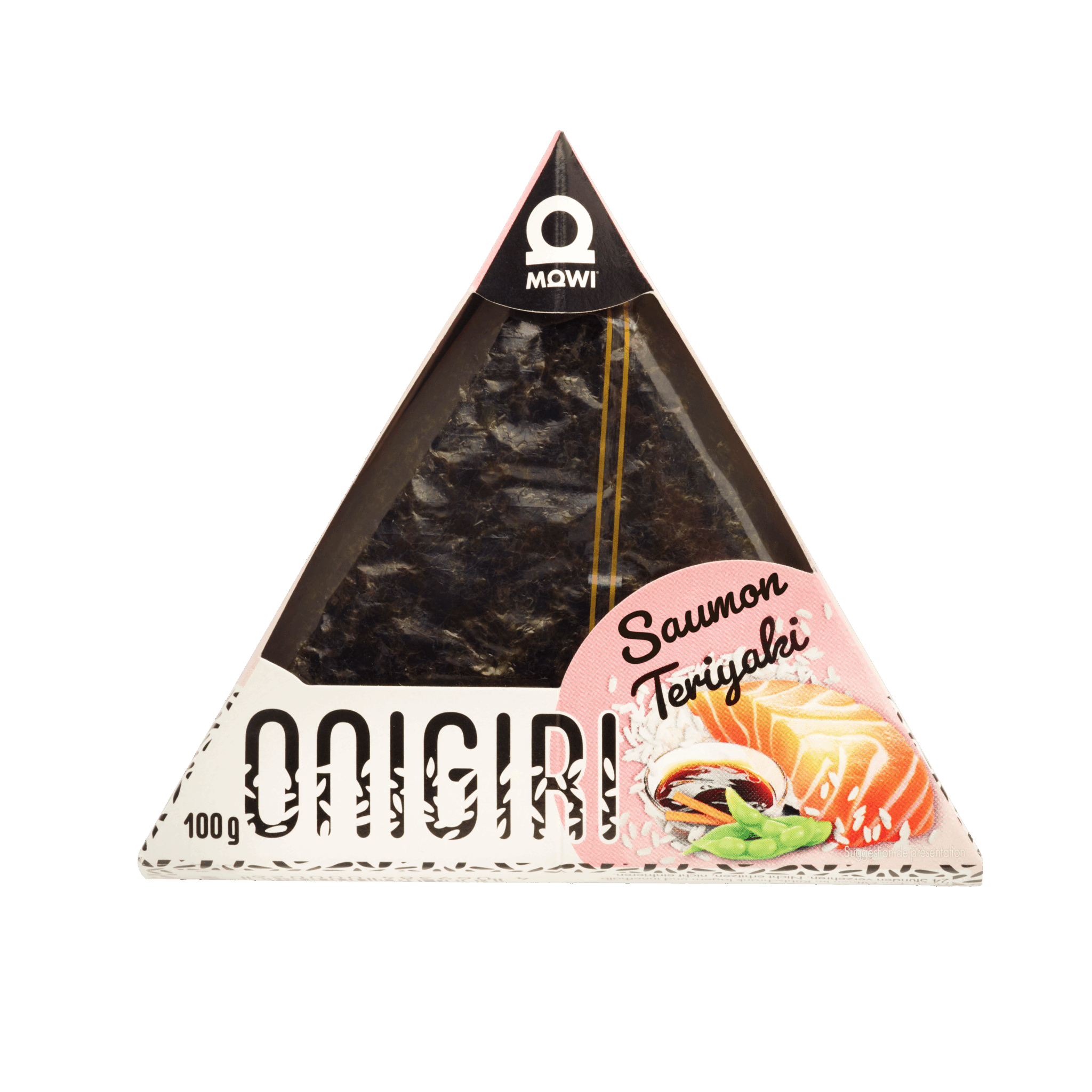 Onigiri saumon teriyaki MOWI 100g.